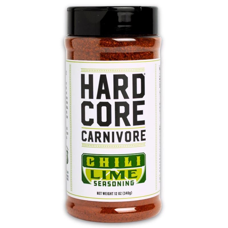 Sazón/Rub barbacoa Hardcore Carnivore chile y lima 12 oz