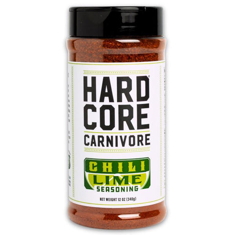 Sazón/Rub barbacoa Hardcore Carnivore chile y lima 12 oz