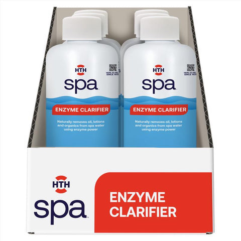 HTH Spa Liquid Enzyme Cleaner 1 pt (Pack of 6)