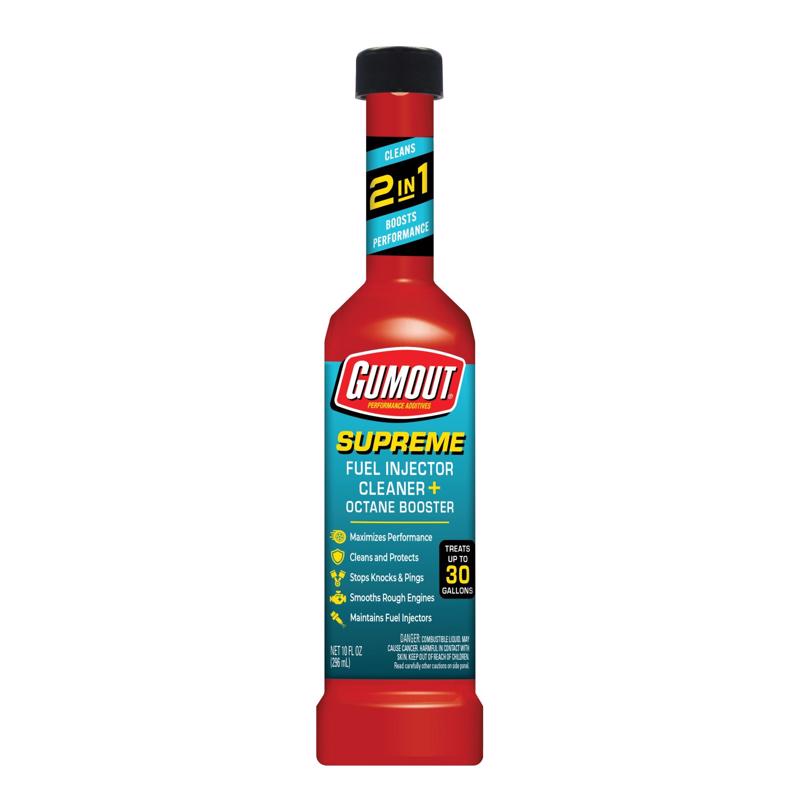 Gumout Supreme Gasoline Fuel Injector Cleaner 10 oz