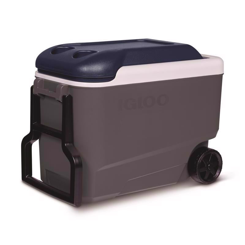 Igloo MaxCold Gray 40 qt Roller Cooler