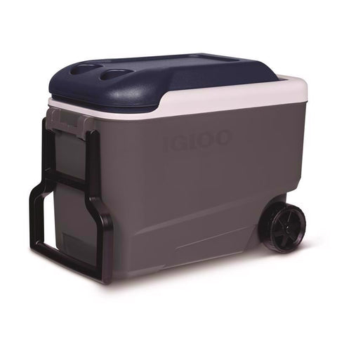 Igloo MaxCold Gray 40 qt Roller Cooler