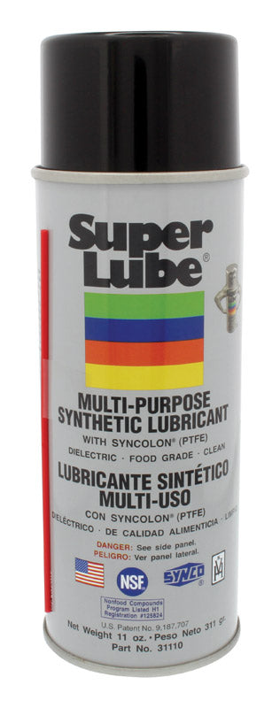 Lubricante sintético Super Lube de 11 oz
