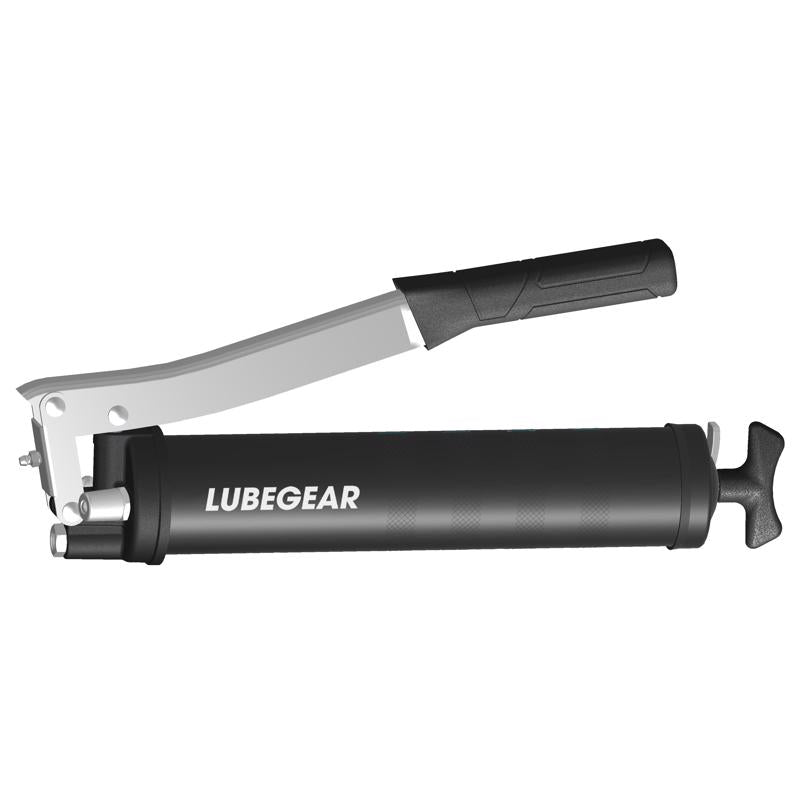 Pistola de engrase manual LubeGear Professional con mango de palanca, 14 oz