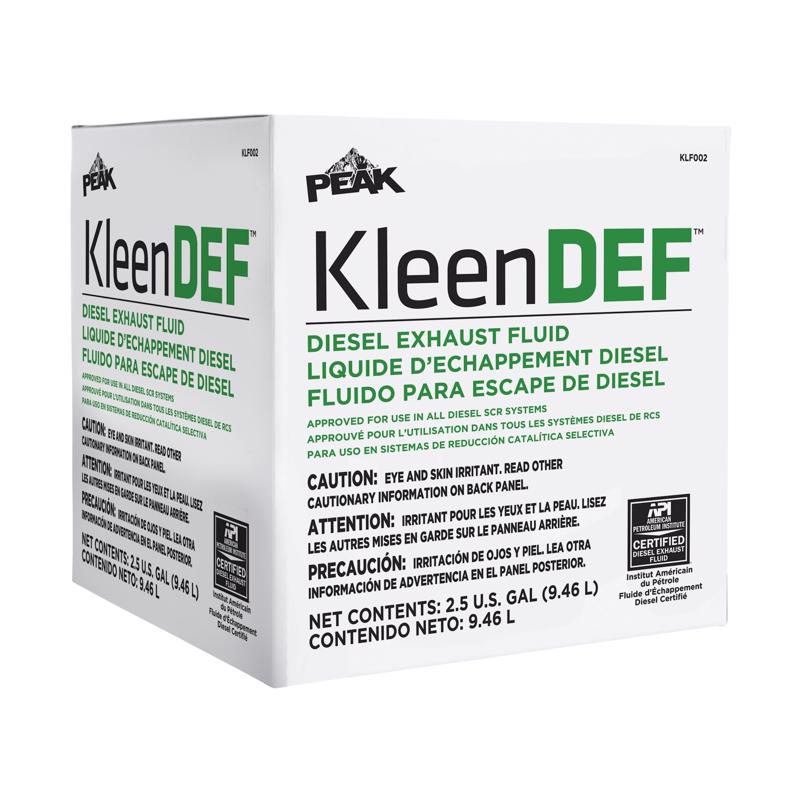 PEAK Kleen Diesel Fluido de escape para diésel 2.5 gal