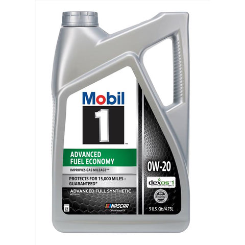 Mobil 1 0W-20 Gasoline Synthetic Motor Oil 5 qt (Pack of 3)