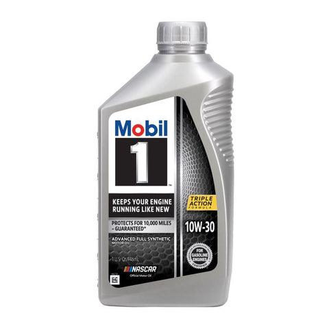 Mobil 1 10W-30 Gasoline Synthetic Motor Oil 1 qt (Pack of 6)