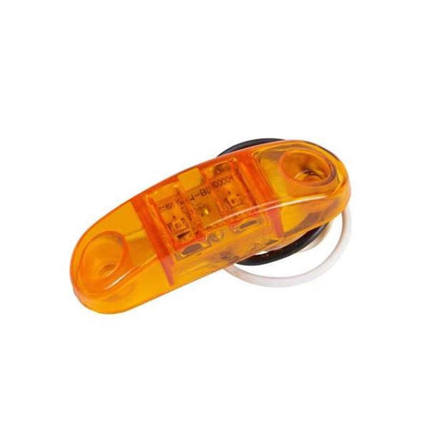 Luz LED ámbar ovalada de gálibo/marcador lateral TowSmart