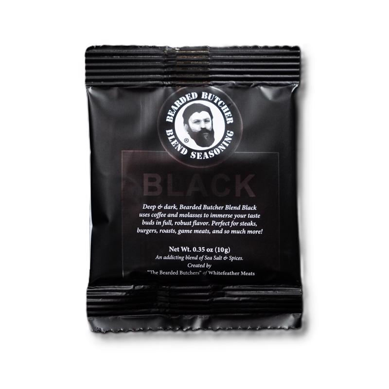 Bearded Butchers Black Seasoning 0.35 oz (Pack of 30)