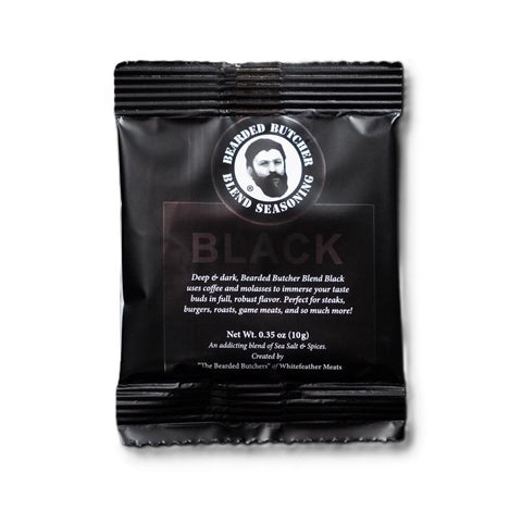 Bearded Butchers Black Seasoning 0.35 oz (Pack of 30)
