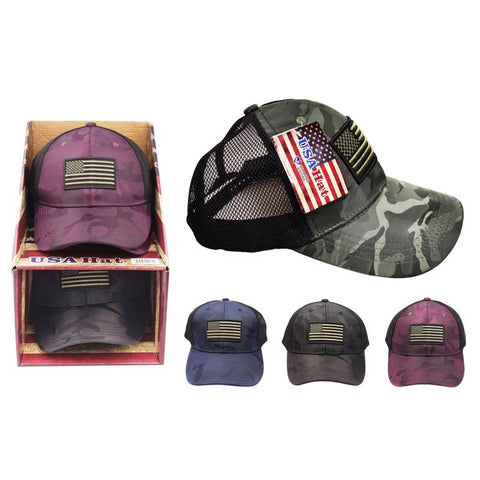 Diamond Visions Baseball Cap Assorted One Size Fits All (Pack of 12)