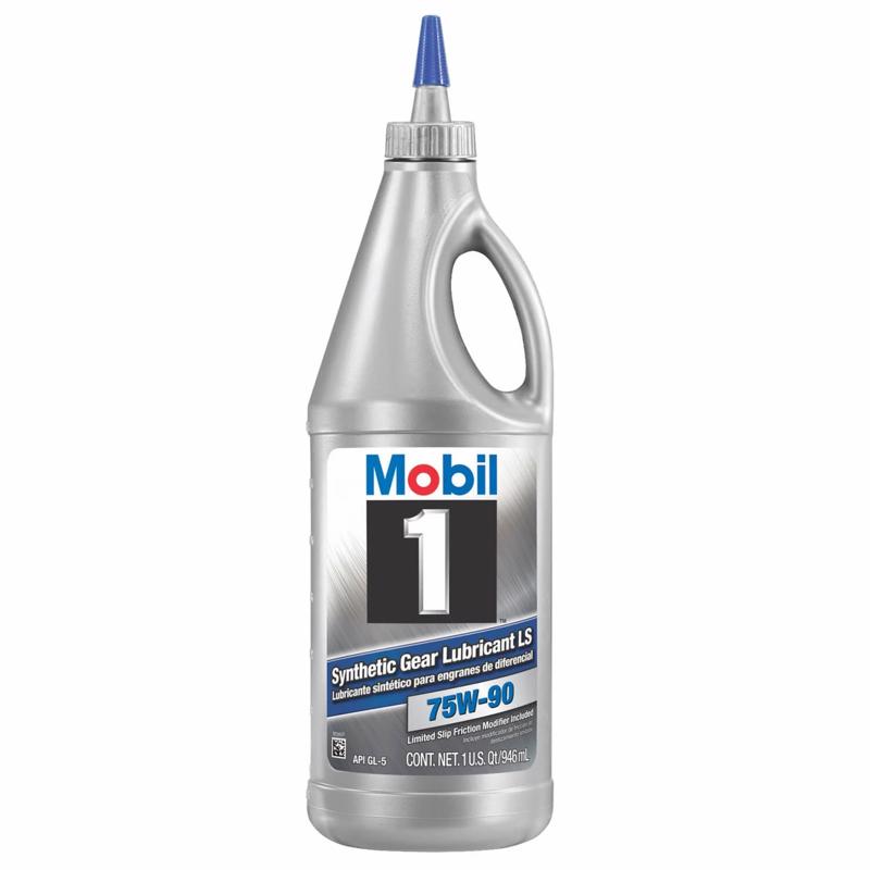 Mobil 1 75W90 Synthetic Automotive Gear Oil 1 qt (Pack of 12)