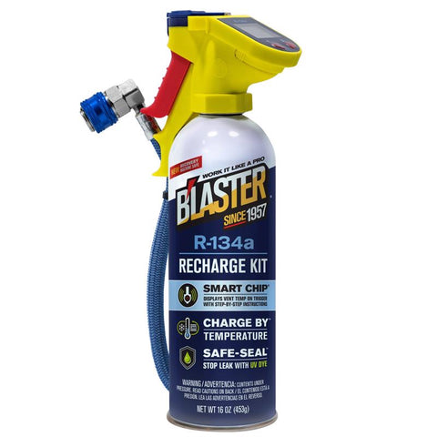 Blaster RFID R134a Refrigerant Recharge Kit 16 oz (Pack of 6)