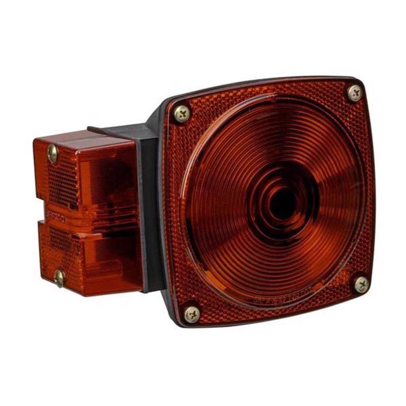 Luz trasera combinada cuadrada roja TowSmart para matrícula/freno/posición/intermitente