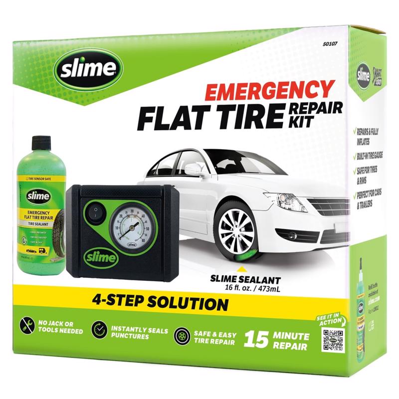Reparación inteligente de neumáticos pinchados Slime Smart Spair para turismos estándar