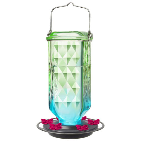 Nature's Way Hummingbird 23 oz Glass Bird Feeder 6 ports