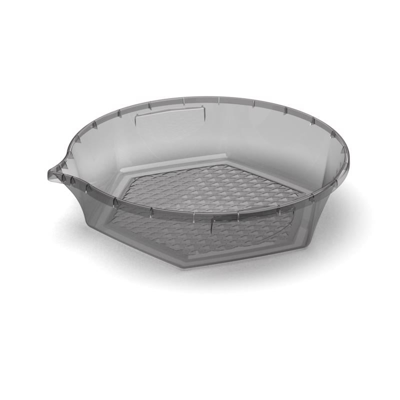 OEMTOOLS Bandeja de drenaje redonda de plástico de 6 cuartos