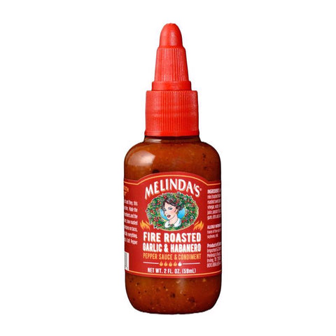 Melinda's Foods Fire Roasted Garlic and Habanero Hot Sauce 2 oz (Pack of 40)