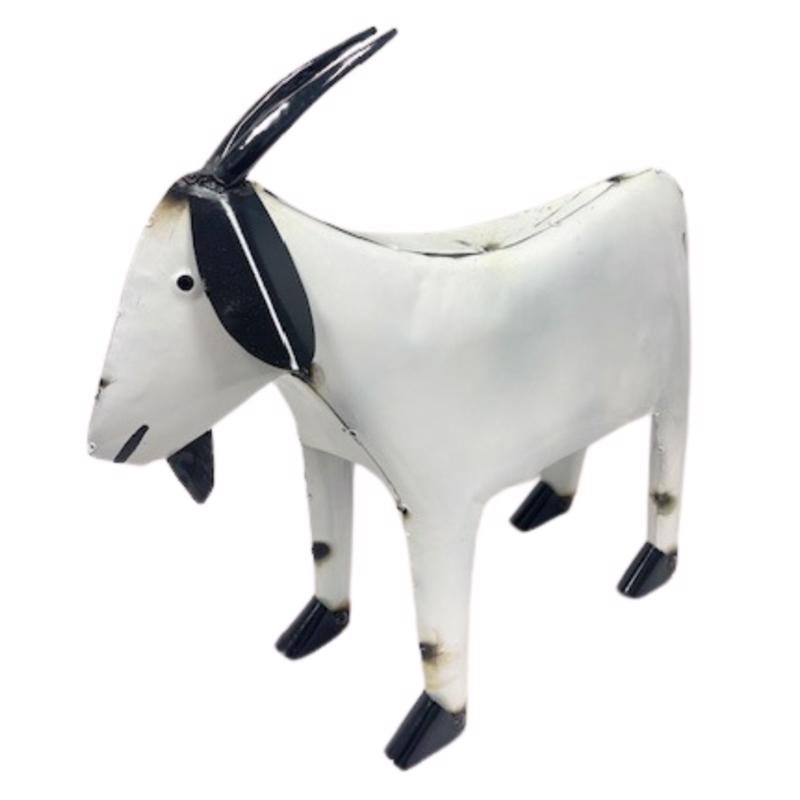 Creative Decor Black/White Metal 21 in. H Outdoor Decoration (Pack of 2)