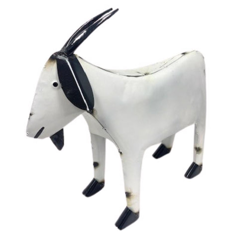 Creative Decor Black/White Metal 21 in. H Outdoor Decoration (Pack of 2)