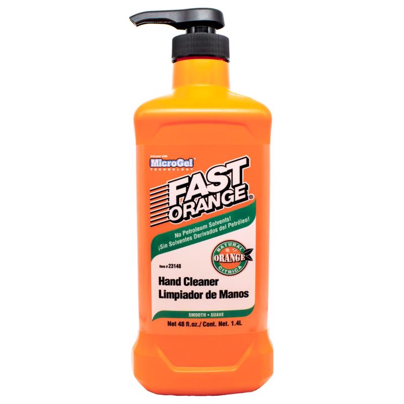 Limpiador de manos Fast Orange Smooth con aroma a cítricos, 48 oz