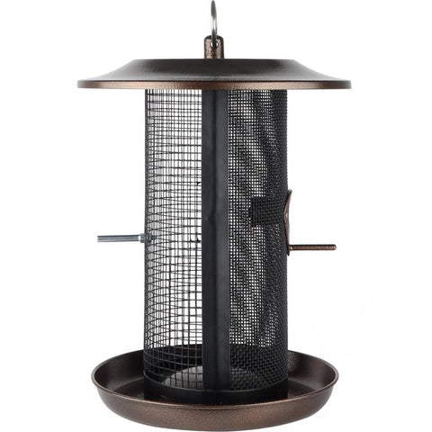 Nature's Way 2.3 qt Metal Mesh Hanging Bird Feeder