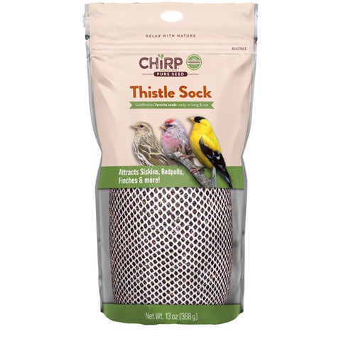 Chirp Pure Seed Thistle Seed Wild Bird Food 13 oz (Pack of 6)