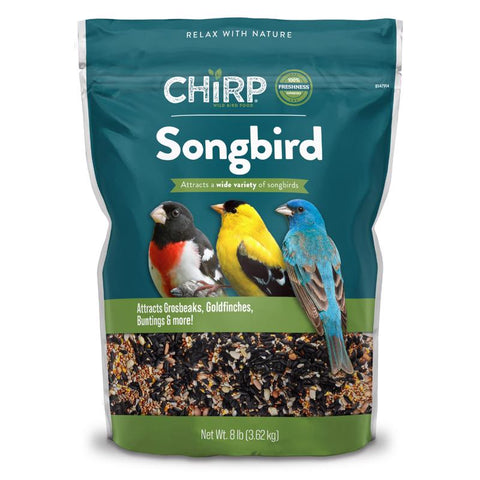 Chirp Songbird Wild Bird Food 8 lb (Pack of 4)