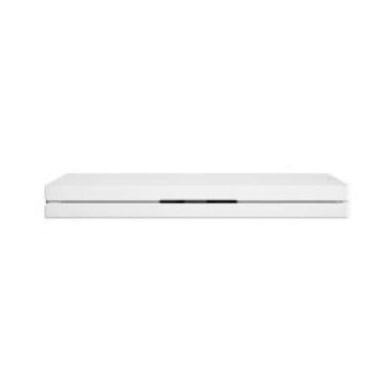 Living Accents White Steel Folding Bench 17.5 in. H X 72 in. L X 12 in. D