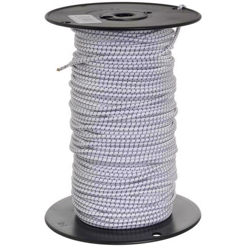 Keeper White Bungee Cord 300 ft. L X 5/32 in. 1 pk