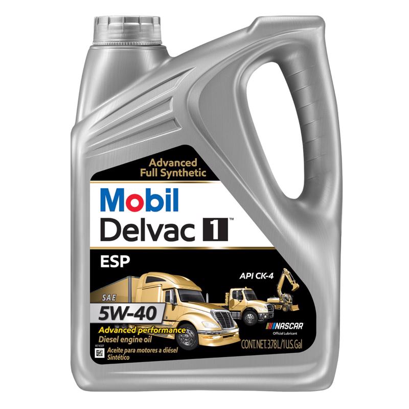 Mobil Delvac 5W-40 Diesel Synthetic Engine Oil 1 gal 1 pk (Pack of 3)