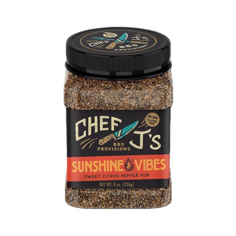 Chef J's BBQ Provisions Citrus Pepper BBQ Rub 8 oz