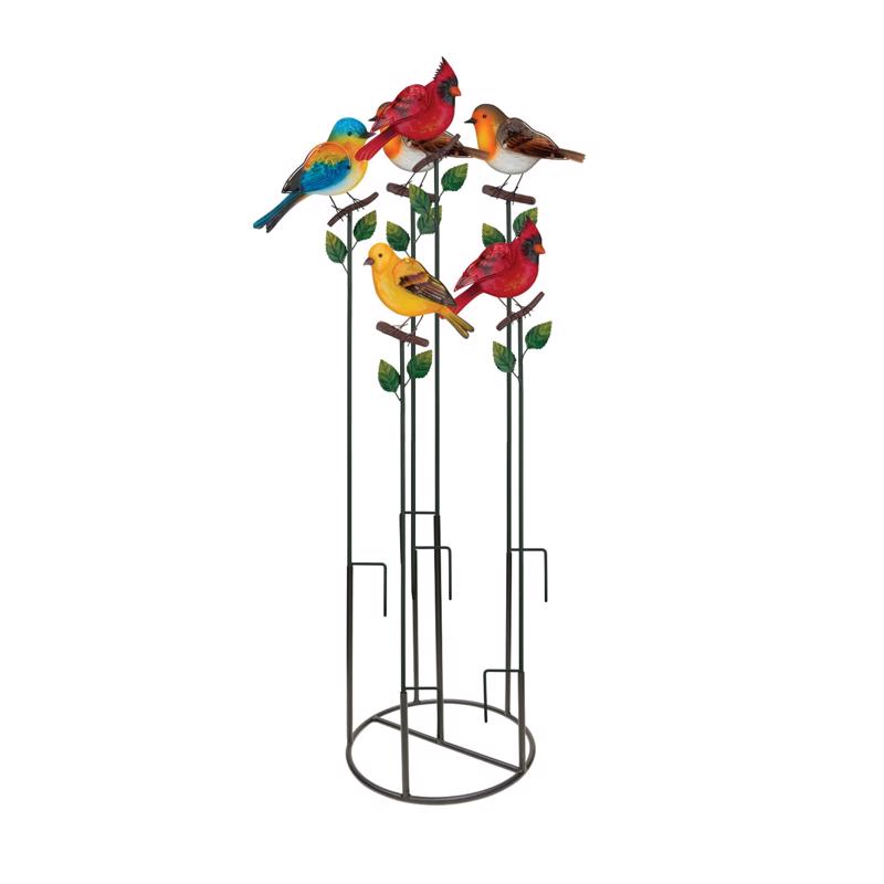 Regal Art & Gift Multicolored Glass/Metal 36 in. H X 10 in. L Outdoor Garden Stake (Pack of 16)