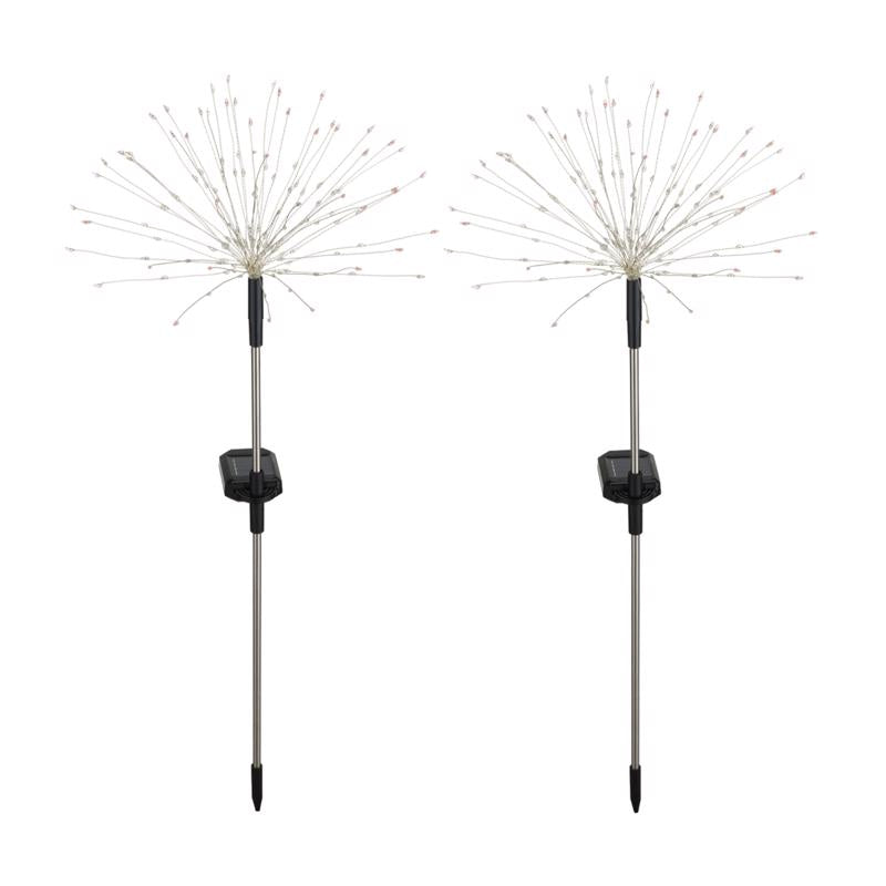 Regal Art & Gift Multicolored Metal/Plastic 27.5 in. H X 15 in. L Solar Garden Stake (Pack of 12)