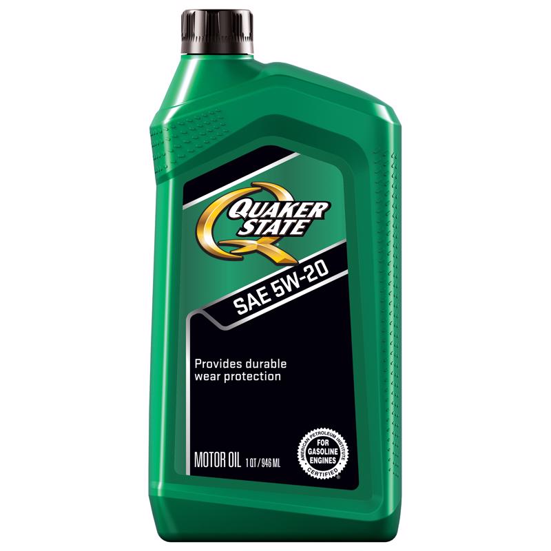 Quaker State 5W-20 Gasoline Synthetic Blend Motor Oil 1 qt 1 pk (Pack of 6)