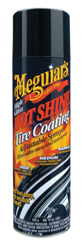 Recubrimiento para neumáticos Meguiar's Hot Shine, 15 oz