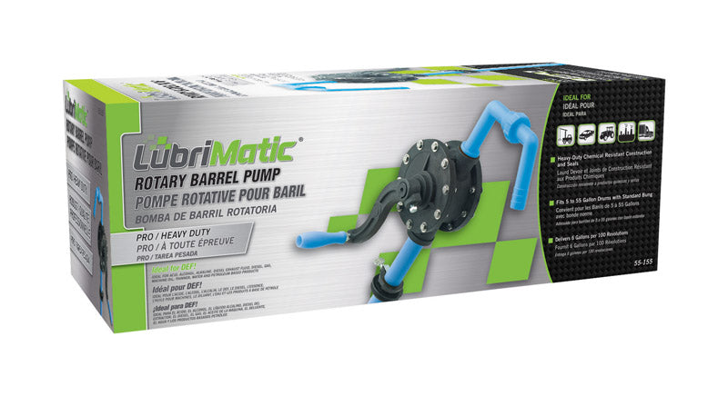 Bomba rotativa manual de barril LubriMatic