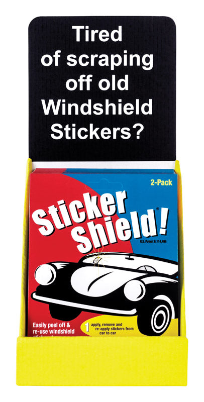 Sticker Shield Clear Film 2 pk (Pack of 50)