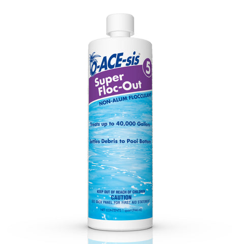 O-ACE-sis Super Floc Out Liquid Debris Settler 1 qt (Pack of 12)