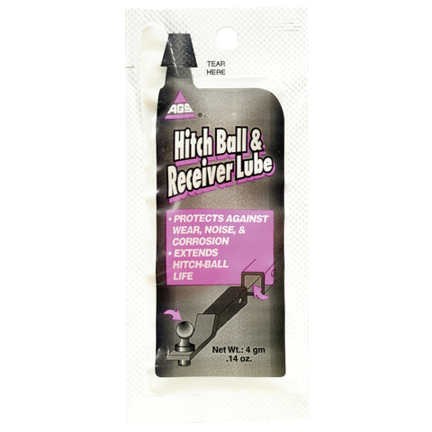 AGS Hitch Ball and Receiver Lubricant 0.14 oz (Pack of 25)