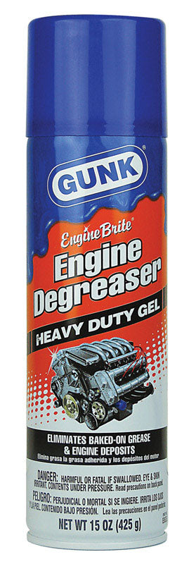 Gunk Engine Brite Limpiador y Desengrasante en Gel sin Aroma 15 oz