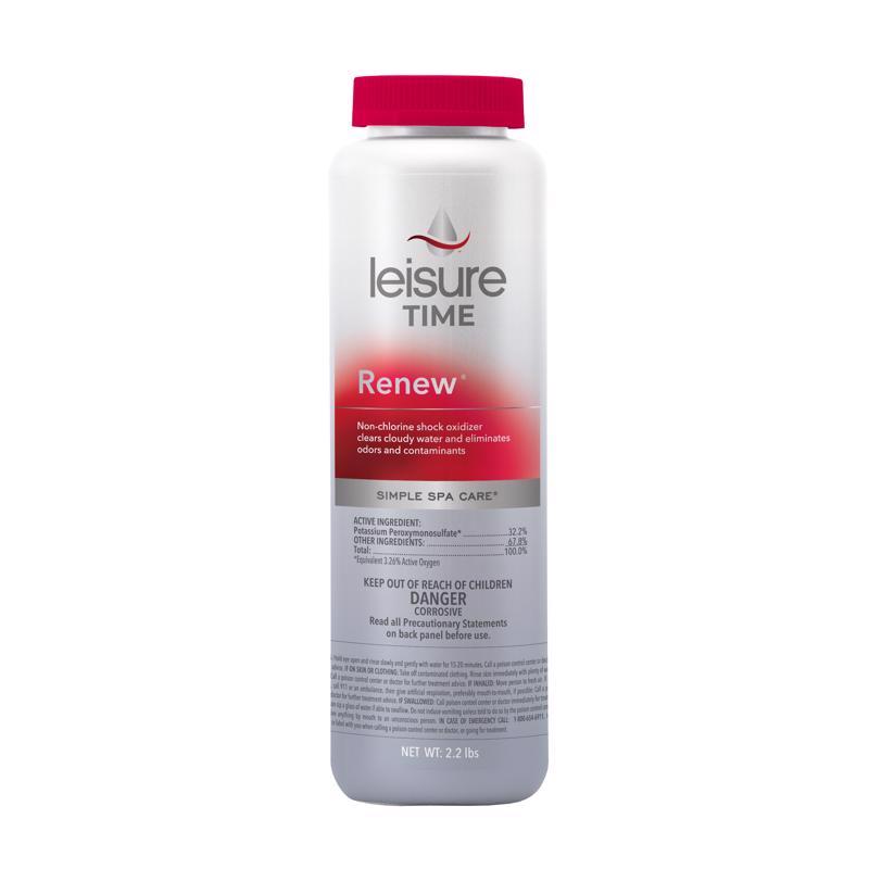 Leisure Time Renew Granule Spa Shock 2.2 lb (Pack of 12)
