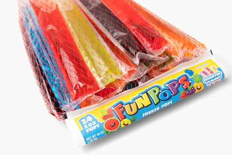 FunPops Fruit Flavored Freezer Ice Pops (24 Count)