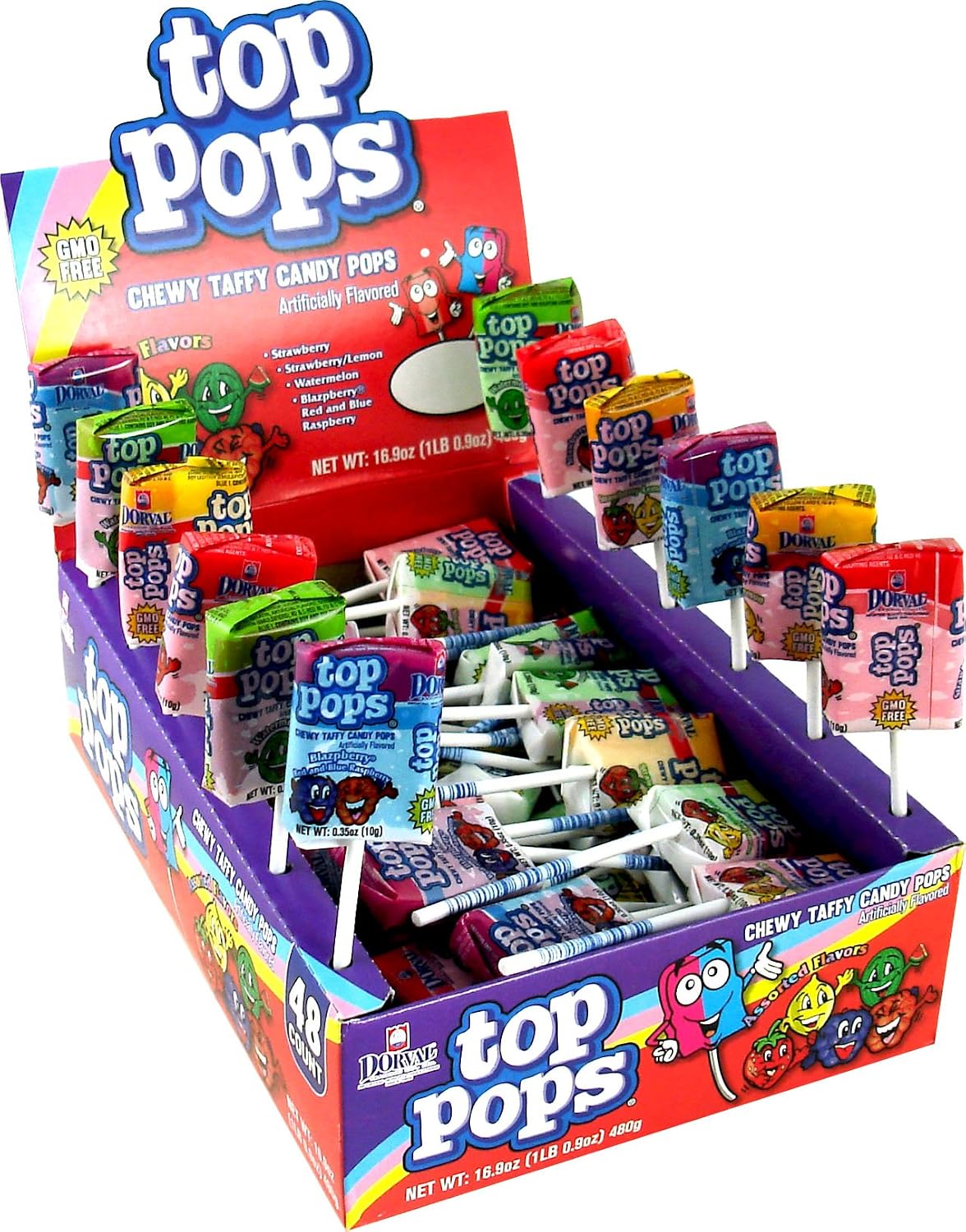 Top Pops Box .35oz 48ct