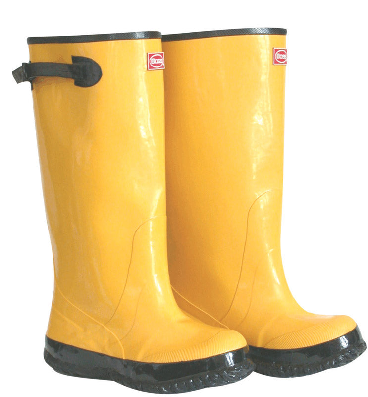 Boss Knee Boots 13 US Yellow 1 pk Waterproof