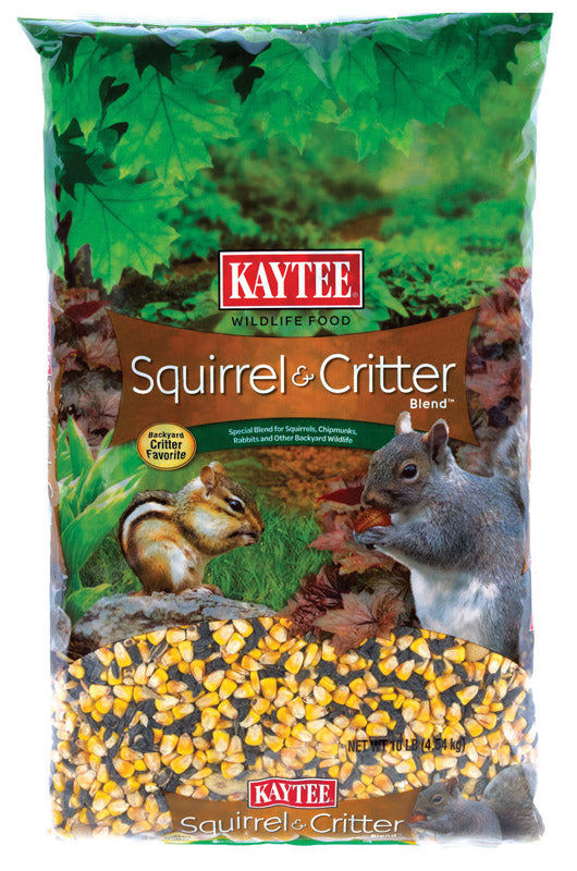 Kaytee Squirrel & Critter Squirrel and Critter Food 10 lb (Pack of 4)