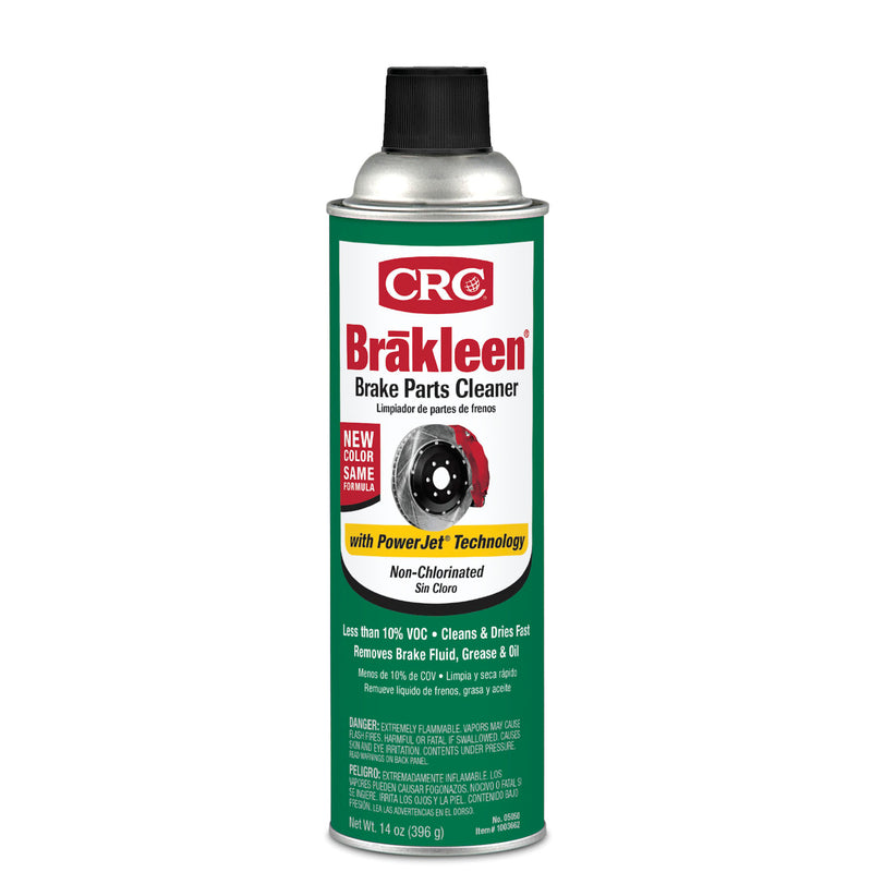 Limpiador para piezas de freno CRC Brakleen, 14 oz