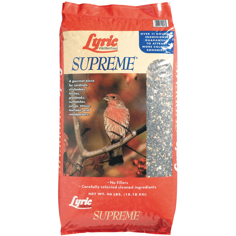 Alimento para aves silvestres Lyric Supreme 40 lb