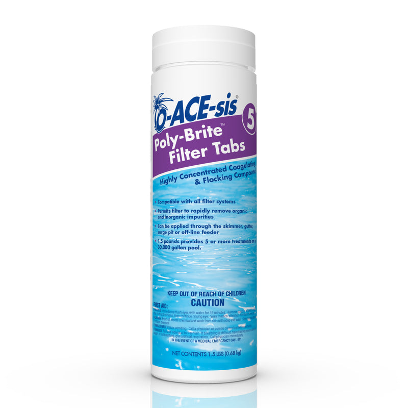 O-ACE-sis Tablet Clarifier 1.5 lb (Pack of 12)