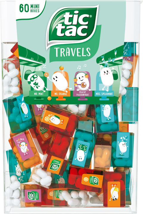 Ferrero - Tic Tac Lilliput Mixed 60 Mini Boxes 228g